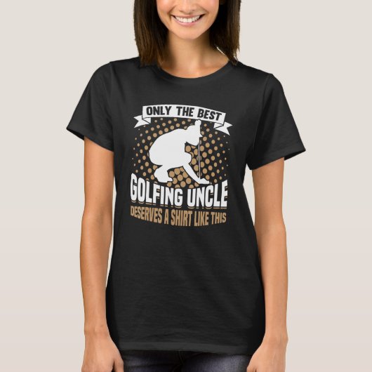 Golfspeler Coach Golfer oom 1 T-shirt (Voorkant)