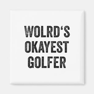 Golfspeler Dames Golfsport Fan Mannen Worlds Okaye Magneet