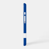 Golfspeler | Deep Blue Initialen iPhone 16 Hoesje (Linkerkant)