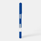 Golfspeler | Deep Blue Initialen iPhone 16 Hoesje (Rechterkant)