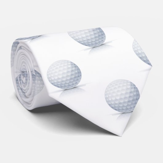 Golfspeler | Golf Ball Stropdas (Opgerold)