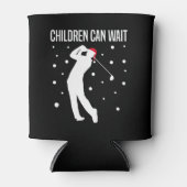 Golfspeler Golfer Grappig Kerstcadeau Blikjeskoeler (Voorkant)