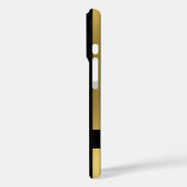 Golfspeler | gouden Initialen Case-Mate iPhone Case (Achterkant / Links)