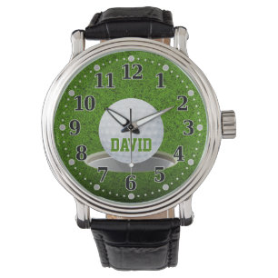 Golfspeler horloge