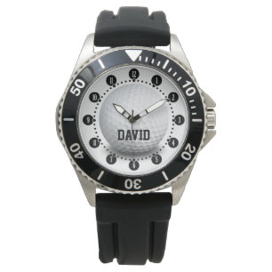 Golfspeler    horloge