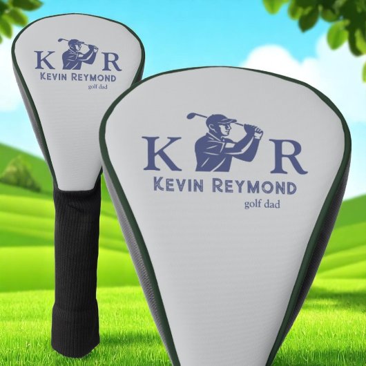 Golfspeler Klassiek Monogram Golfers Golfheadcover
