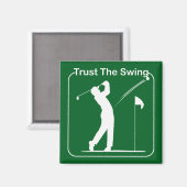 golfspeler magneet (Voorkant / Achterkant)