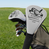 Golfspeler Naam met Clubnaam Golfheadcover