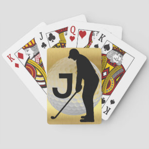 Golfspeler Pokerkaarten