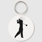 golfspeler sleutelhanger (Voorkant)