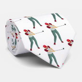 Golfspeler | Sport Stropdas (Opgerold)