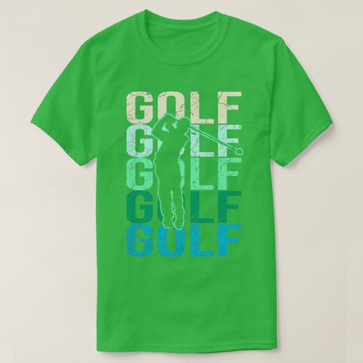 Golfspeler T-shirt (Design voorkant)