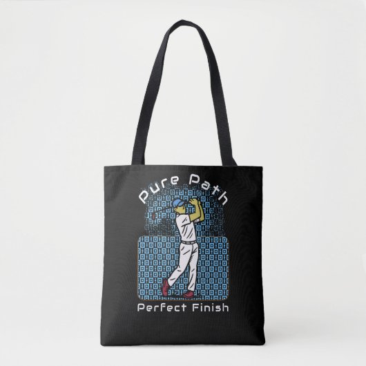 golfspeler tote bag (Voorkant)