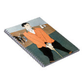  golfspeler van Edward Penfield. Notitieboek (Rechterzijde)