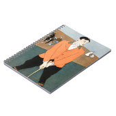  golfspeler van Edward Penfield. Notitieboek (Linkerzijde)