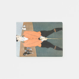  golfspeler van Edward Penfield. Post-it® Notes