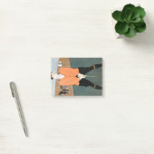  golfspeler van Edward Penfield. Post-it® Notes (Kantoor)