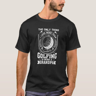 Golfspeler voor Golfing Grandpa Golfer T-shirt