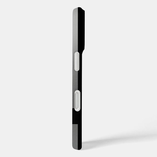 golfspeler | Zilveren Initialen Case-Mate iPhone Case (Achterkant / Rechts)