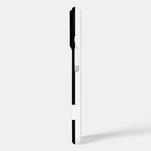 golfspeler | zwarte Initialen Case-Mate iPhone Case (Achterkant / Links)