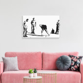 Golfspelers Canvas Afdruk (Insitu (Woonkamer))