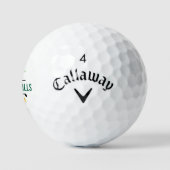 Golfspelers Eenvoudig Modern Monogram Golfballen (Logo)