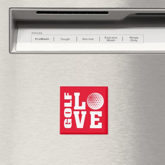 Golfspelers, Golfliefde Magneet (Insitu (Vaatwasser))