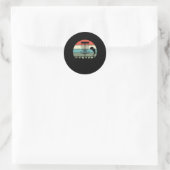 Golfsport Frisbee Disc Golf Playe Ronde Sticker (Tas)