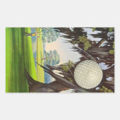 Golfsport Golf Stickers Reisreizen (Voorkant)