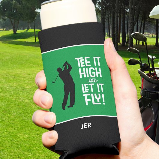 Golfsport Grappig T-shirt Quote Leuke Mannen Seltzer Blikjeskoeler
