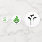 Golfsporttafel Confetti (Achterkanten)