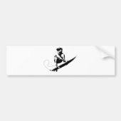 Golfspringen Bumpersticker (Voorkant)