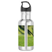 Golfstalen waterfles (Achterkant)