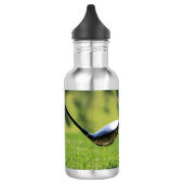 Golfstalen waterfles waterfles (Links)