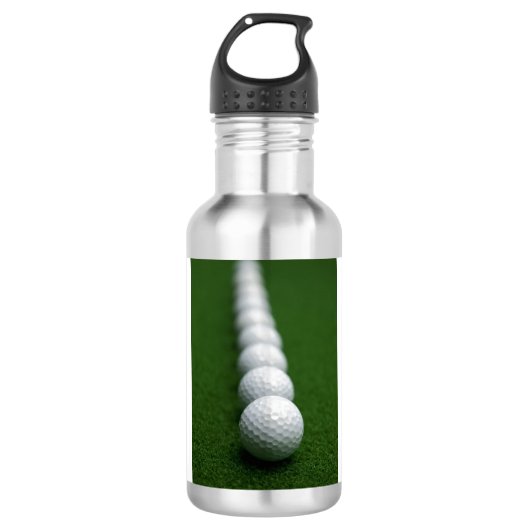 Golfstalen waterfles waterfles  (Voorkant)