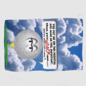 Golfstrips Golfhanddoek (Horizontaal)