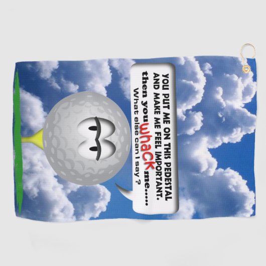 Golfstrips Golfhanddoek (Horizontaal)