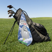 Golfstrips Golfhanddoek (Groen)