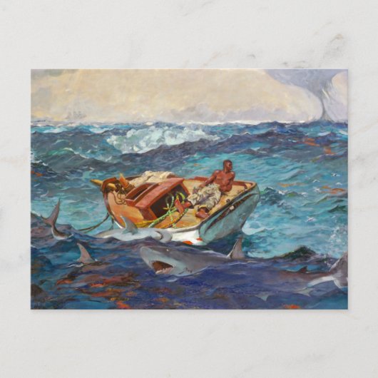 Golfstroom door Winslow Homer Briefkaart (Voorkant)
