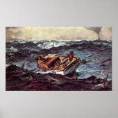 Golfstroom door Winslow Homer Poster (Voorkant)