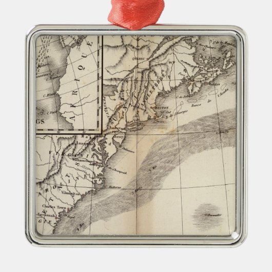 Golfstroom Metalen Ornament (Voorkant)
