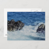 Golfstroom op Briefkaarten van Koral Rock (Voorkant / Achterkant)