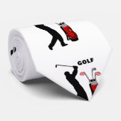 GolfStropdas Stropdas (Opgerold)