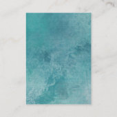 golfsublimatie | Nautisch getijdenwater Details Informatiekaartje (Achterkant)