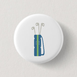 Golfsymbool Ronde Button 3,2 Cm
