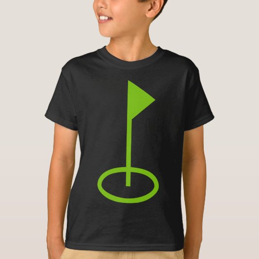 Golfsymbool T-shirt (Voorkant)