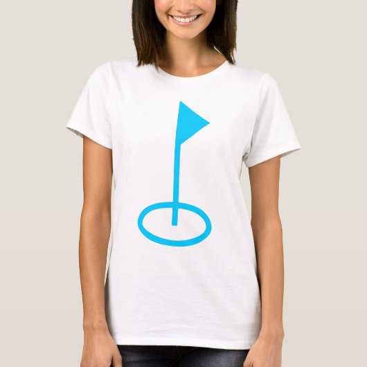 Golfsymbool T-shirt (Voorkant)