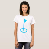 Golfsymbool T-shirt (Voorkant volledig)