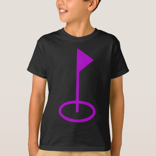Golfsymbool T-shirt (Voorkant)
