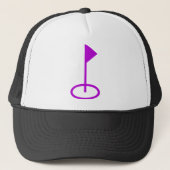 Golfsymbool Trucker Pet (Voorkant)